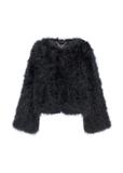 Women's turkey feather jacket FUTDF-0097A-1270(Z25)