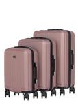 Set of suitcases on wheels 19"/24"/28" WALAB-0053-31(W24)