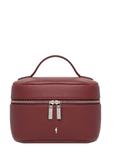 Red round women's cosmetic bag TOREC-0919-4C(Z26)