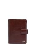 Brown men's wallet made of genuine leather PORMS-0739-1G(Z26)