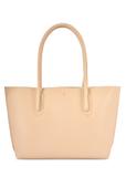 Dark beige women's shopper bag TOREC-0938-1C(W26)