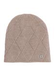 Beige women's winter hat CZADT-0193A-81(Z25)