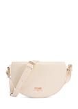 Cream semi-circular women's messenger bag TOREC-1184-0B(W26)