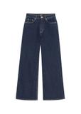 Navy blue women's denim pants JEADT-0013-7E(Z26)
