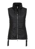 Black women's vest with straps KAMDT-0023-99(W23)