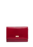 Red leather women's wallet PL-189-4B(KS)