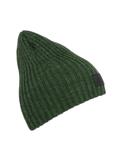 Green men's winter cap CZAMT-0011-54(Z23)