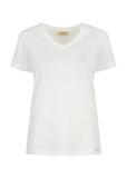 Cream Women's Chest T-Shirt TSHDT-0118-12(W24)