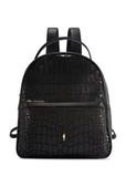 Black medium croco women's backpack TOREC-0920-9G(W26)