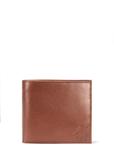 Brown leather men's wallet PORMS-0636-88(W25)