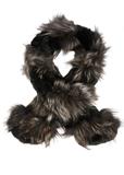 Black women's fur scarf SZADF-0025-99(Z25)
