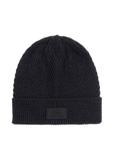 Men's navy blue herringbone cap CZAMT-0057-68(Z24)