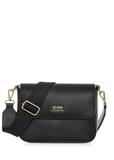 Black women's messenger bag with chain TOREC-0767C-99(Z25)