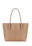 Beige women's shopper bag TOREC-0938A-82(W25)