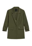 Women's khaki blazer ZAKDT-0043-55(Z25)