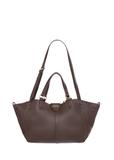 Brown women's shoulder bag TOREC-1231-1H(Z26)
