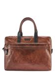 Brown leather men's bag TORMS-0488-1H(W26)