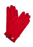 Red woolen women's gloves REKDT-0027A-42(Z25)