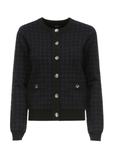 Sweter damski w pepitkę KARDT-0031-99(Z22)
