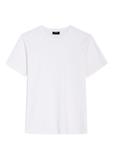 Men's white T-shirt TSHMT-0120-0A(Z26)