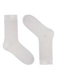 Cream Merino Wool Socks SKAMT-0206-0B(Z26)