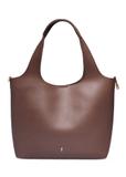Brown women's shopper bag TOREC-1259-1H(Z26)