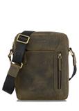 Men's khaki leather bag TORMS-0301-51(W23)