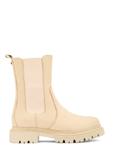 Beige leather women's Chelsea boots BUTYD-1092-81(Z25)