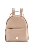 Beige women's medium backpack TOREC-0920-1D(W26)