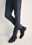 Black suede men's ankle boots BUTYM-0516-98(Z25)