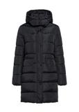 Black women's winter jacket KURDT-0600-99(Z25)