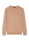 Camel wool men's sweater with cashmere SWEMT-0186-24(Z25)