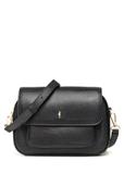 Black leather women's messenger bag TORES-1274-9I(W26)