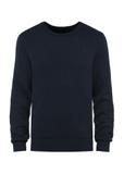 Navy blue men's cotton sweater SWEMT-0147-68(Z24)