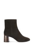 Brown suede high heel ankle boots BUTYD-1218-89(Z25)