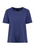 Blue basic women's t-shirt TSHDT-0120-61(W25)