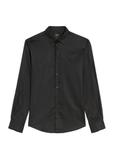 Black men's shirt KOSMT-0351-99(Z25)