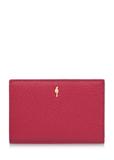 Women's pink leather wallet with RFID protection PORES-0805RFID-34(W24)