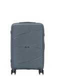 Medium suitcase on wheels WALPP-0021-91-24(W24)