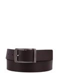 Men's double-sided leather belt PASMS-0290-1I(Z26)