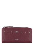 Burgundy large women's wallet POREC-0446-4D(Z26)