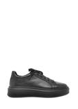 Women's leather shoes in black BUTYD-1284-9I(Z26)