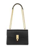 Black women's handbag on a chain TOREC-1023-99(W25)