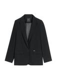 Women's black jacket ZAKDT-0031A-99(W26)