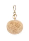 Mustard pompom keychain BRELOK-117A-2D(Z26)
