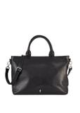 Black large leather women's handbag TORES-1158-9I(Z26)