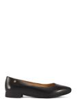 Black leather ballerinas BUTYD-1049B-99(W26)