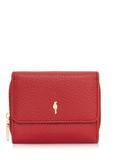 Small red leather women's wallet PORES-0802E-41(Z24)