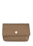 Non-stiff beige leather wallet PORES-0895-81(Z23)