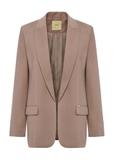 Women's camel jacket ZAKDT-0031-83(W25)